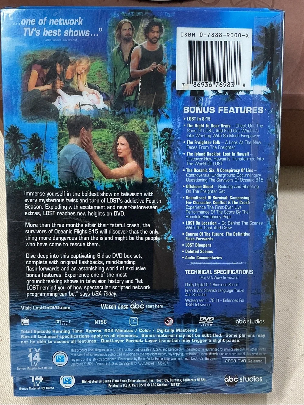 Lost the complete fourth season-the expanded experience